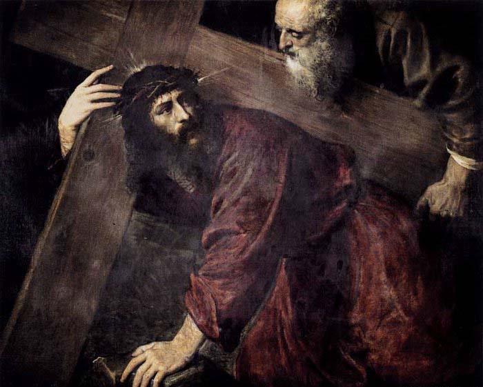 TIZIANO Vecellio Christ Carrying the Cross oil painting picture